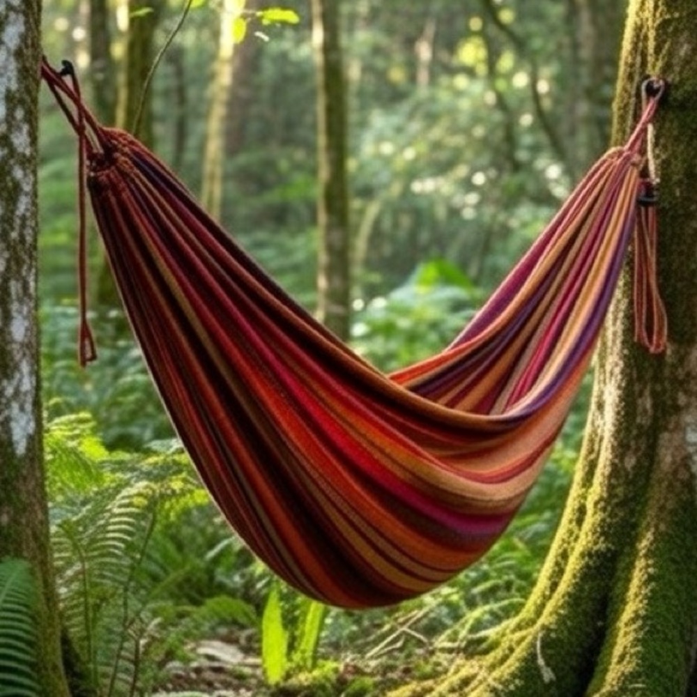 Striped Hammock in a Bag